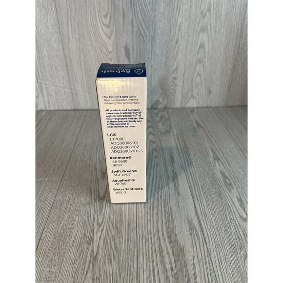 BRAND NEW Refresh Refrigerator Water Filter R-9690-S LG LT700P Kenmore 46-9690 - Picture 4 of 7